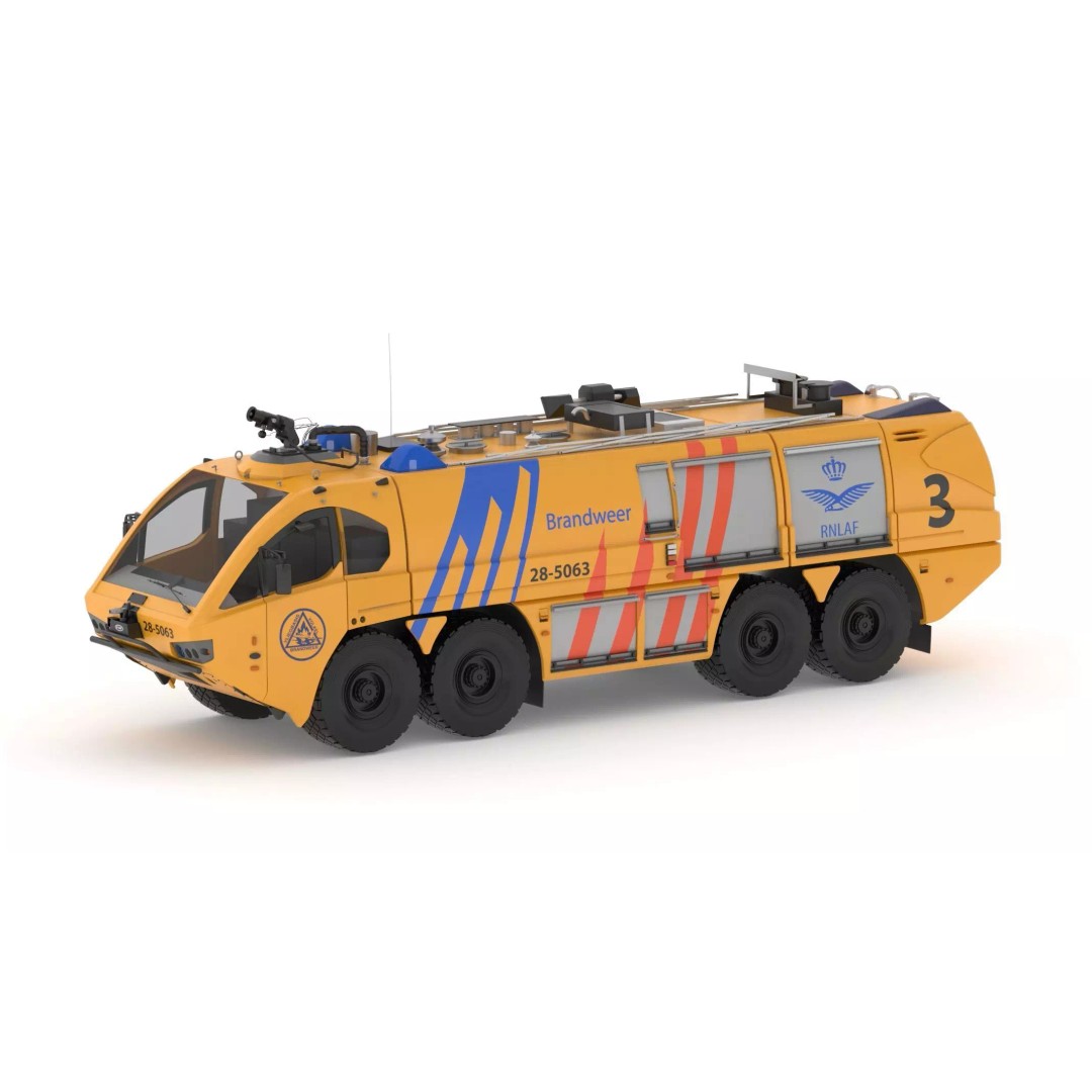 E-One Titan Crash Tender 3D Model – Detailed Fire Truck, FBX, OBJ - View 2