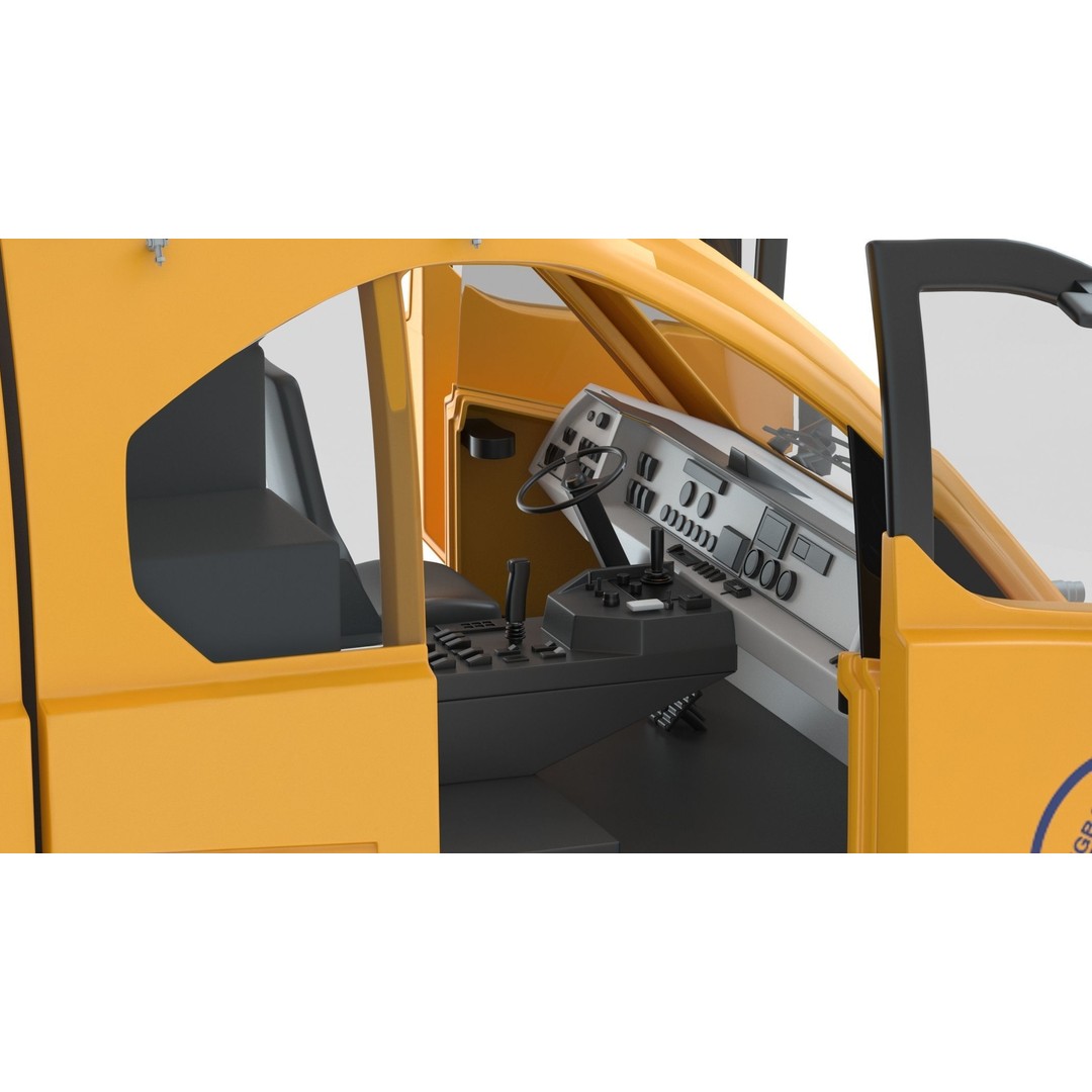 E-One Titan Crash Tender 3D Model – Detailed Fire Truck, FBX, OBJ - View 22