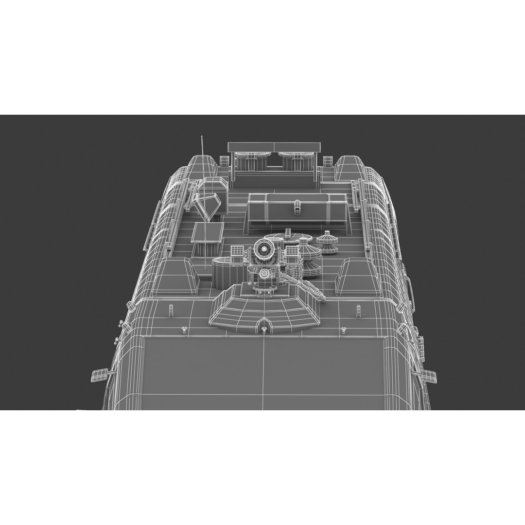 E-One Titan Crash Tender 3D Model – Detailed Fire Truck, FBX, OBJ - View 37