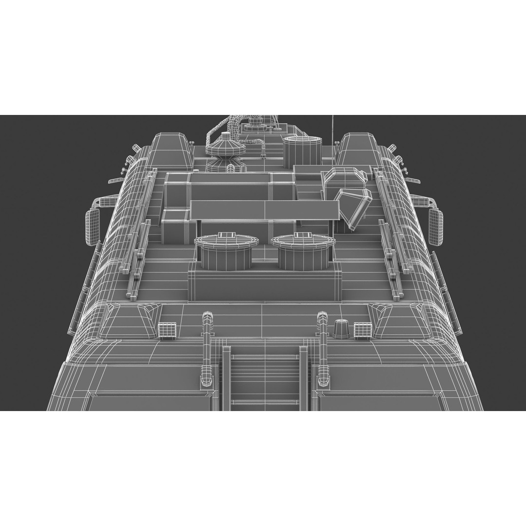 E-One Titan Crash Tender 3D Model – Detailed Fire Truck, FBX, OBJ - View 41