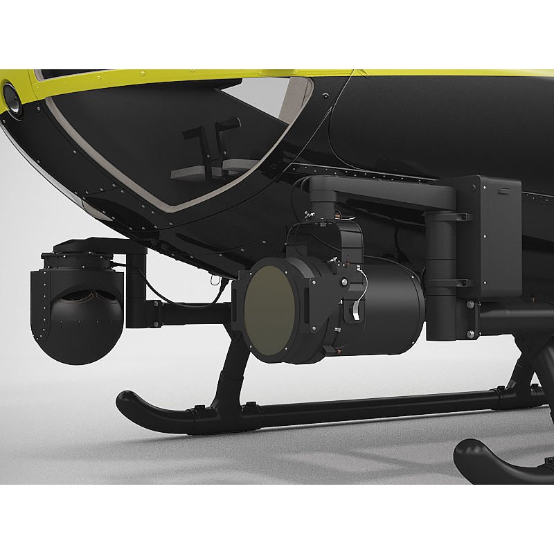 Eurocopter EC135 Police 3D Model – High Poly Animated Helicopter, FBX - View 17