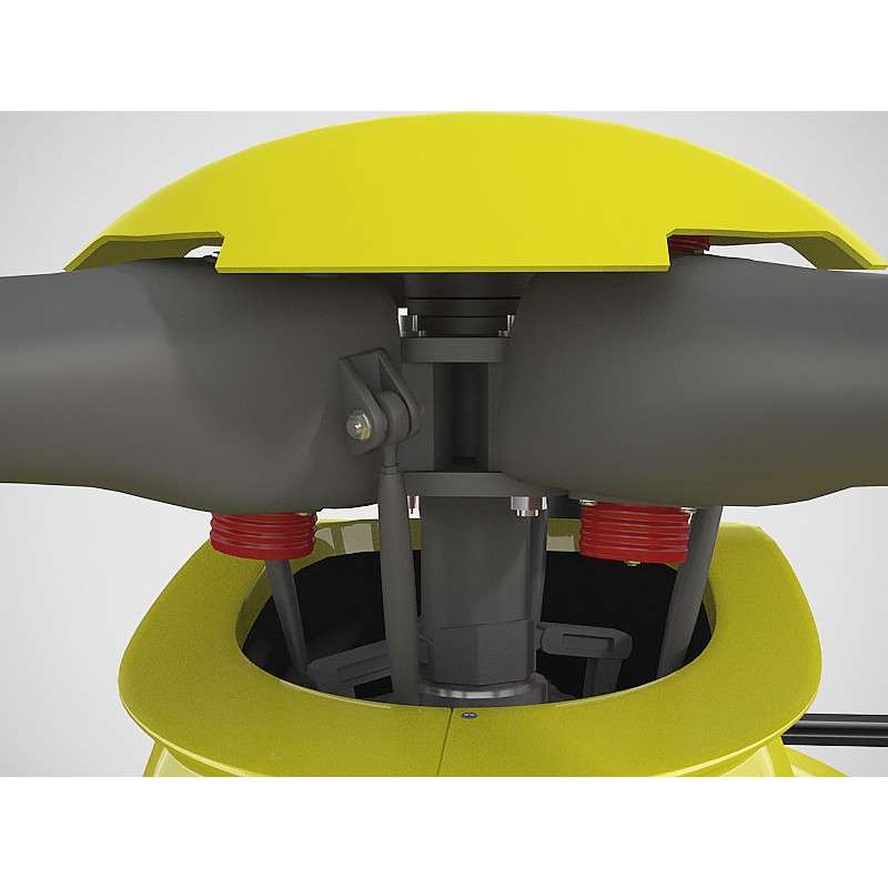 Eurocopter EC135 Police 3D Model – High Poly Animated Helicopter, FBX - View 19