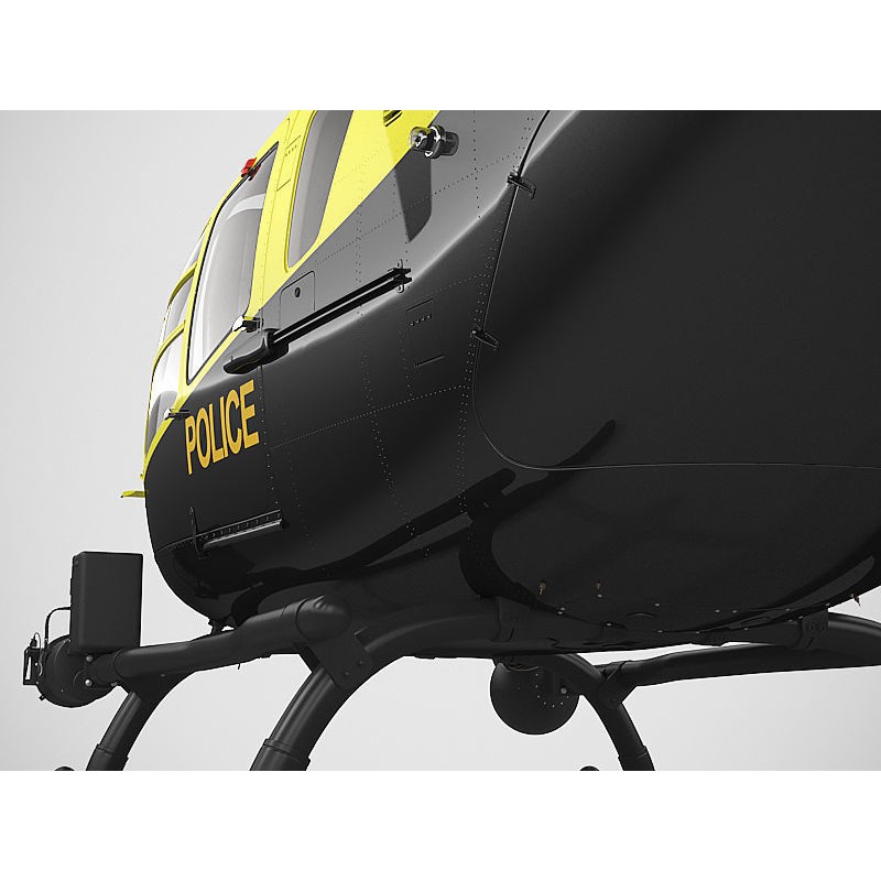 Eurocopter EC135 Police 3D Model – High Poly Animated Helicopter, FBX - View 9