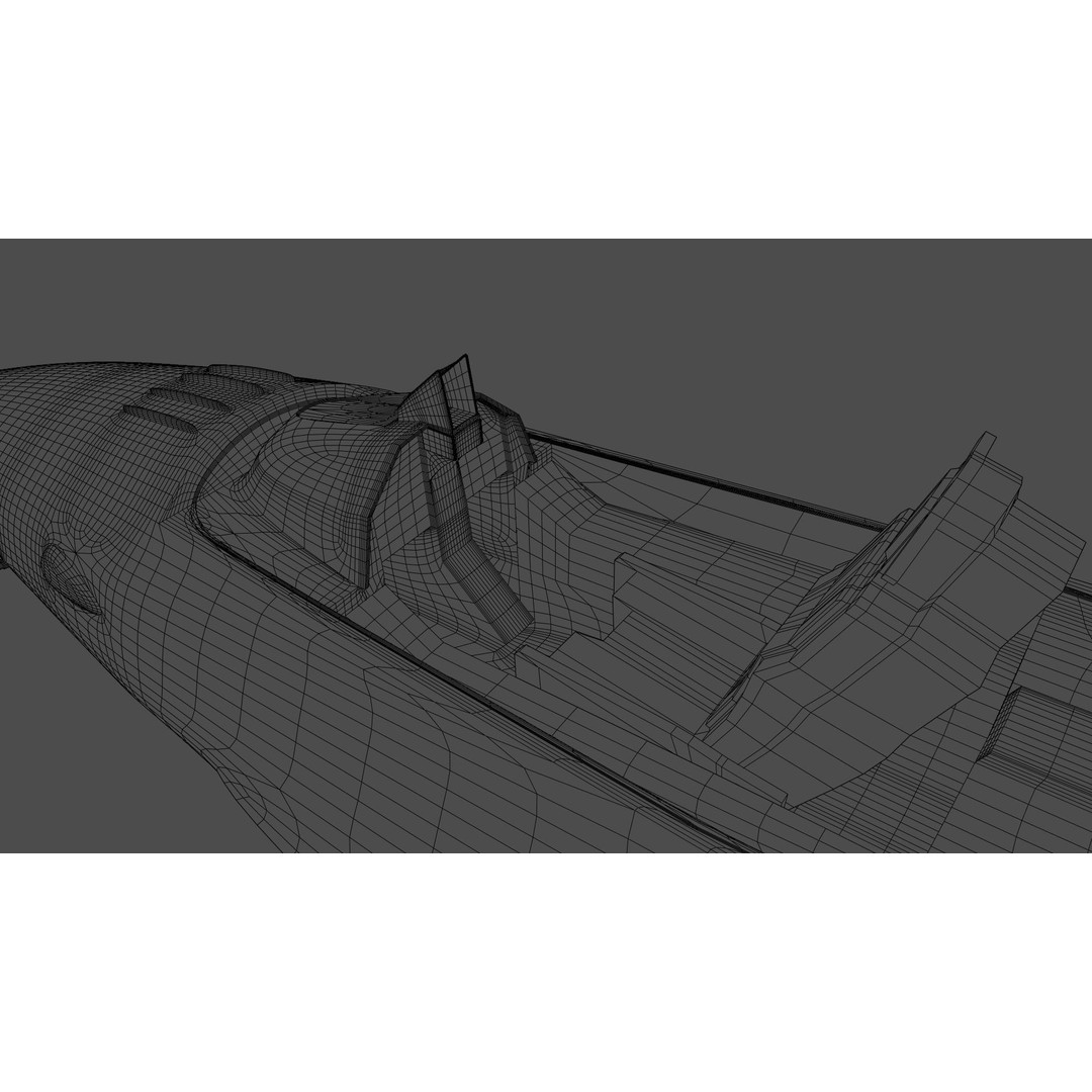 F-16 Fighter 3D Model – High Poly Rigged Aircraft with Aim-9M Sidewinder - View 10
