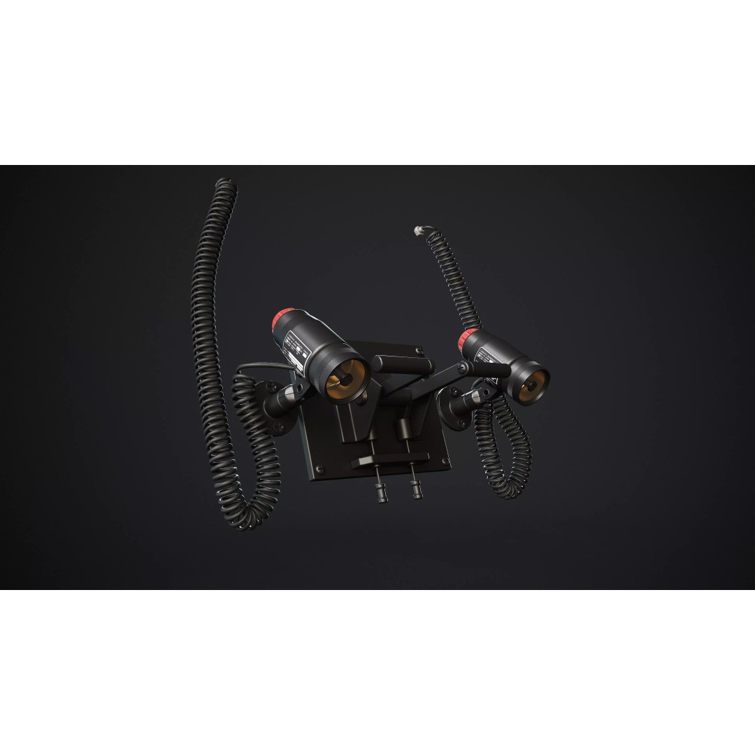 MH-6 Little Bird Cockpit 3D Model – High Poly Aircraft Interior Kit - View 27
