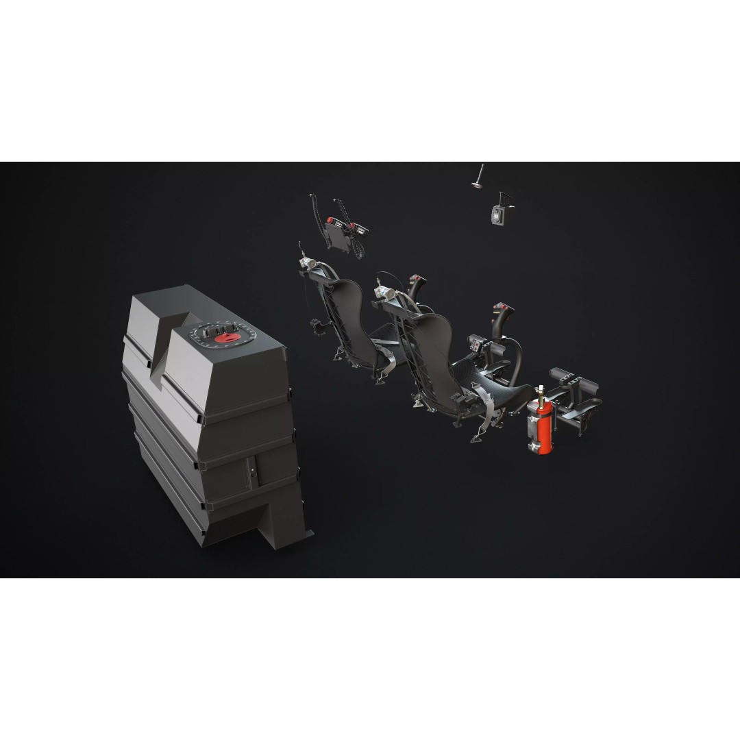 MH-6 Little Bird Cockpit 3D Model – High Poly Aircraft Interior Kit - View 5