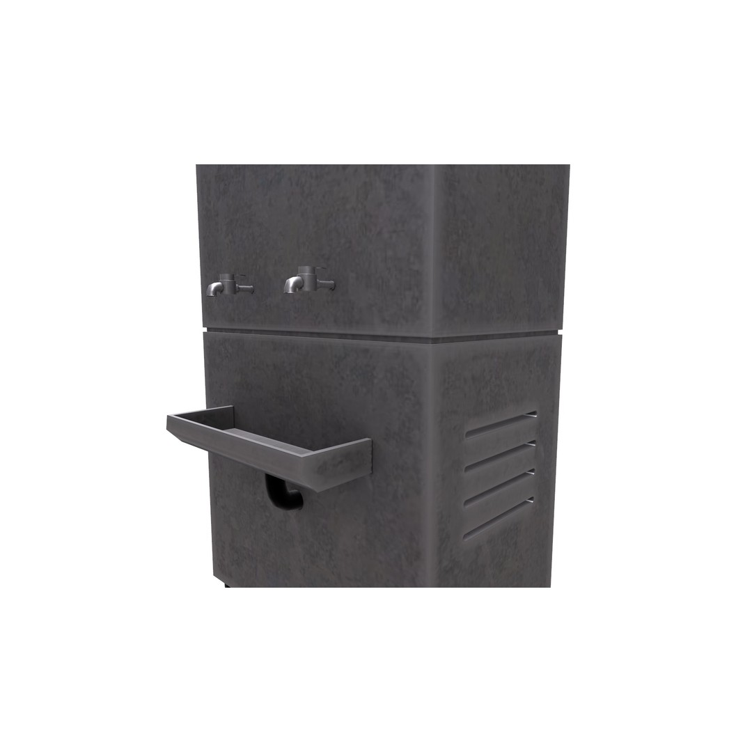 Water Cooler 3D Model – Low Poly Game Ready Asset, PBR Textures - View 20
