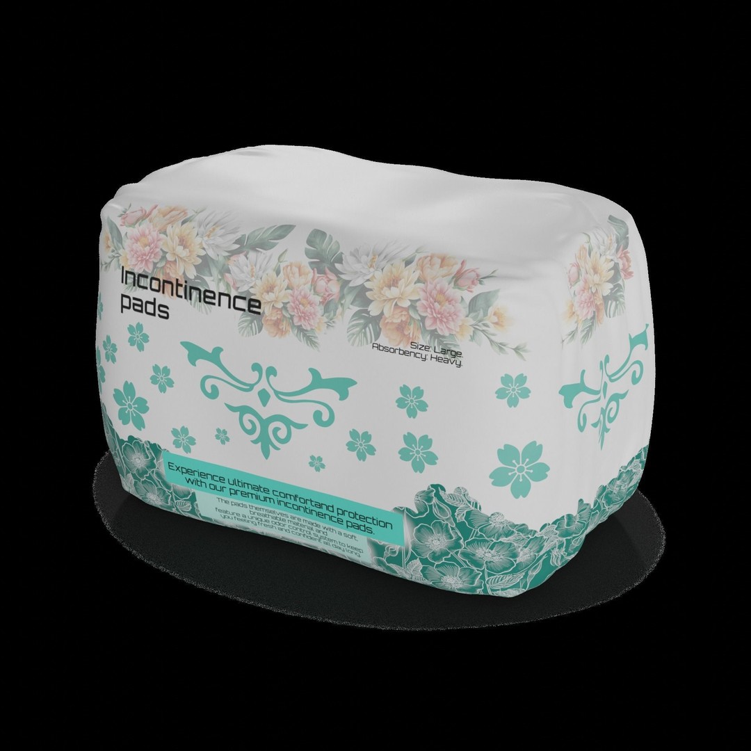 Incontinence Pads 3D Model – Realistic Household Asset, FBX