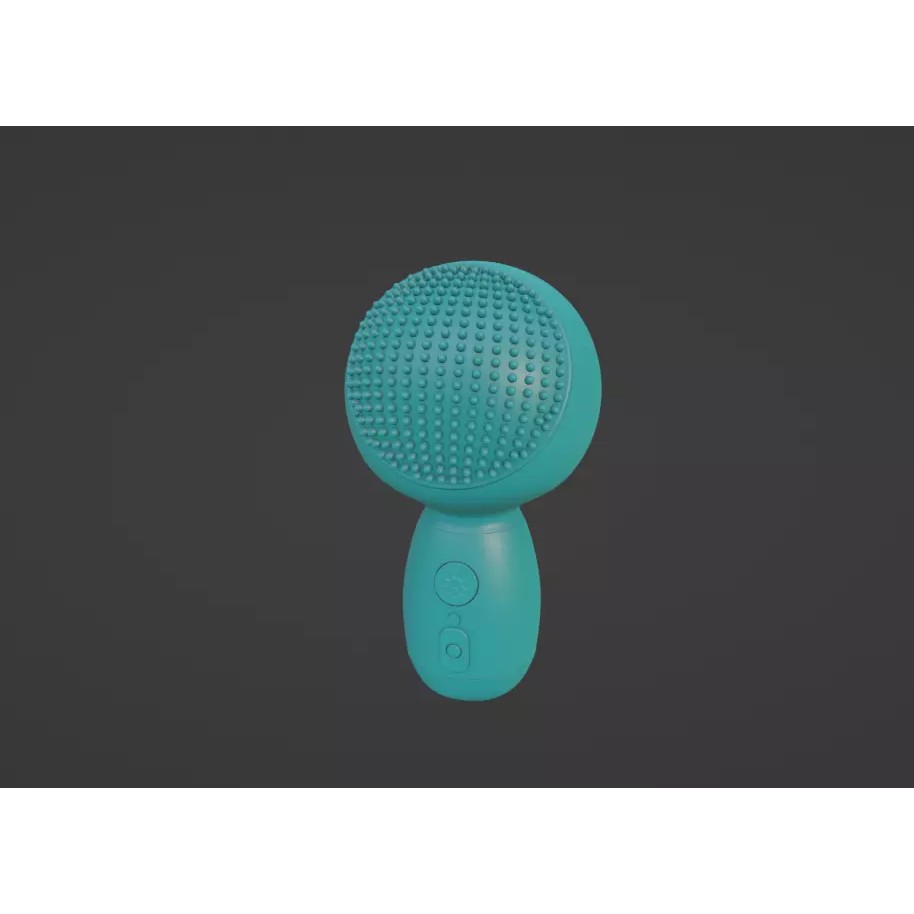 Electric Handheld Massager 3D Model – Low Poly PBR Household Tool, FBX - View 2