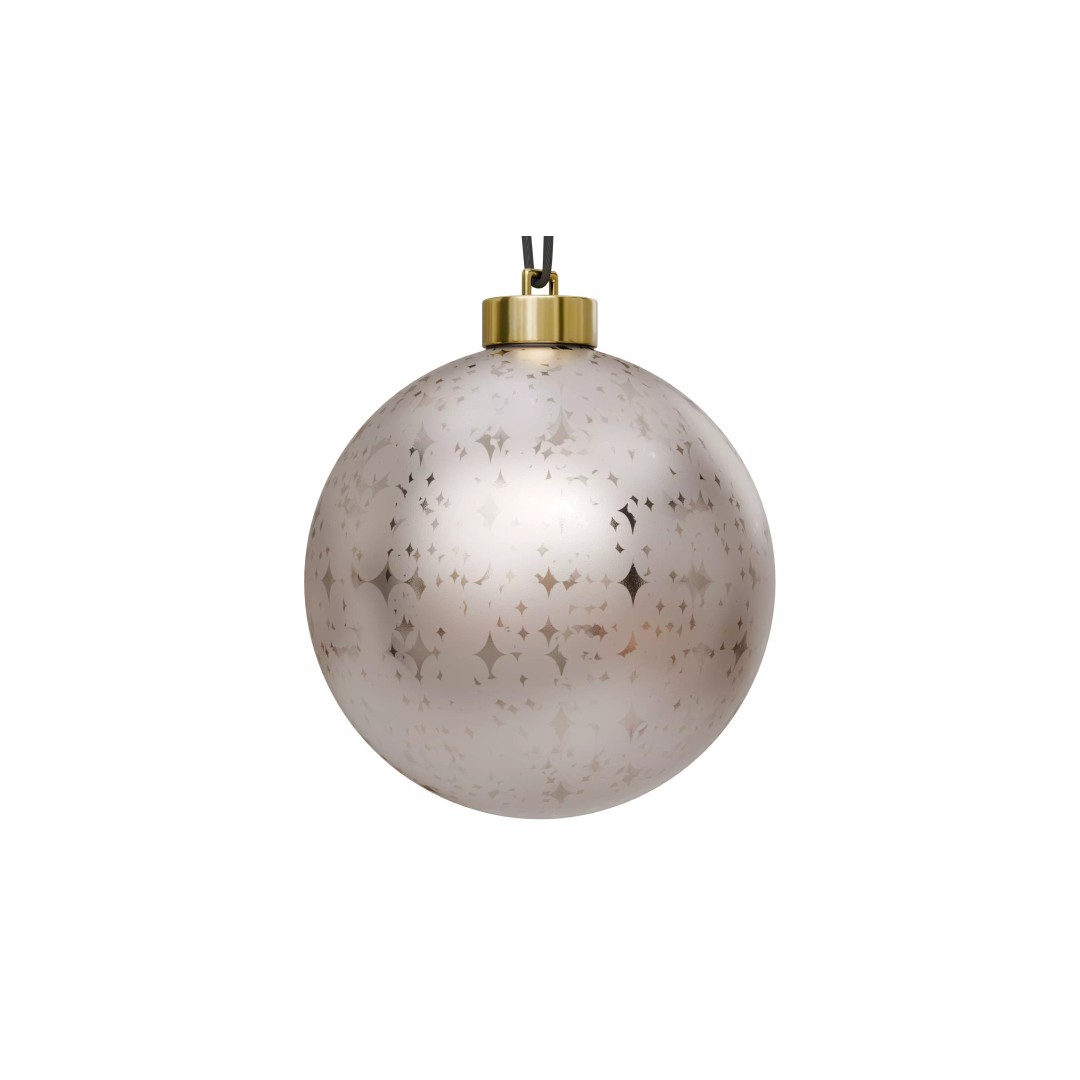 Christmas Ball 3D Model – Low Poly Ornament Collection, FBX, OBJ - View 17