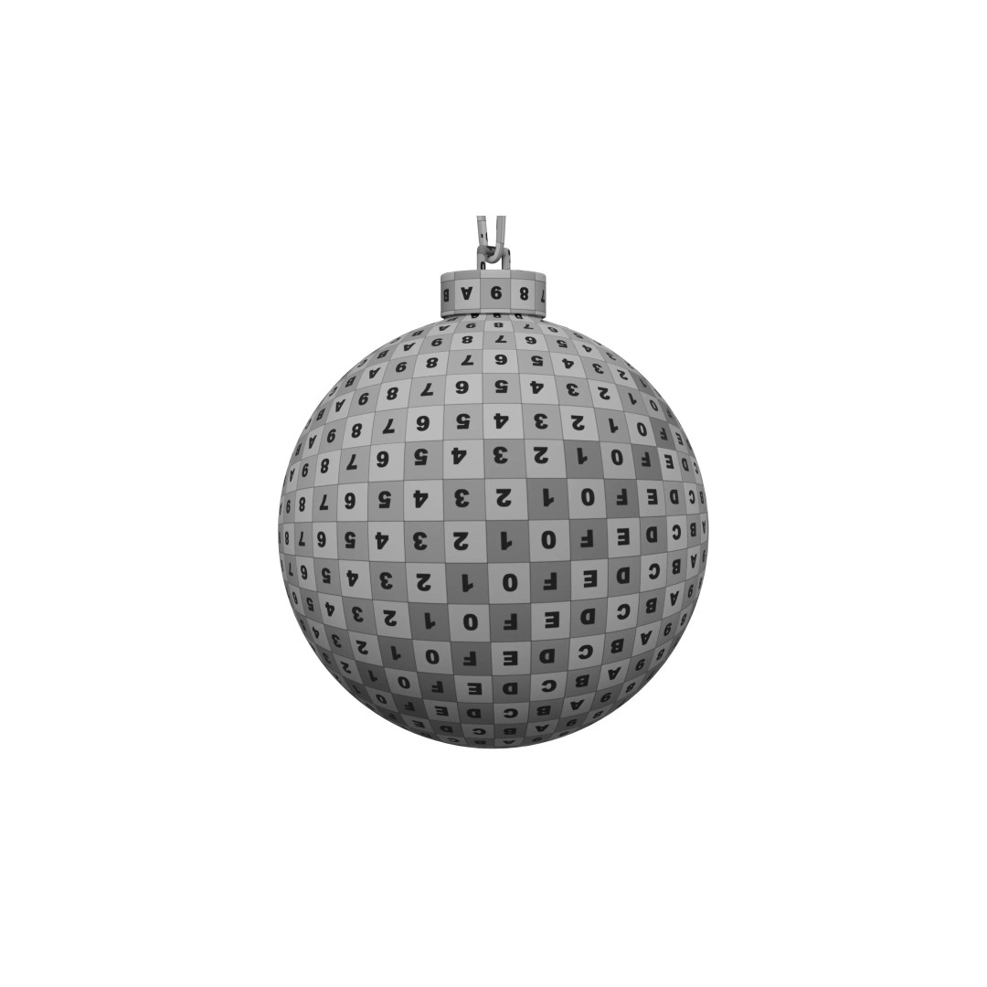Christmas Ball 3D Model – Low Poly Ornament Collection, FBX, OBJ - View 26