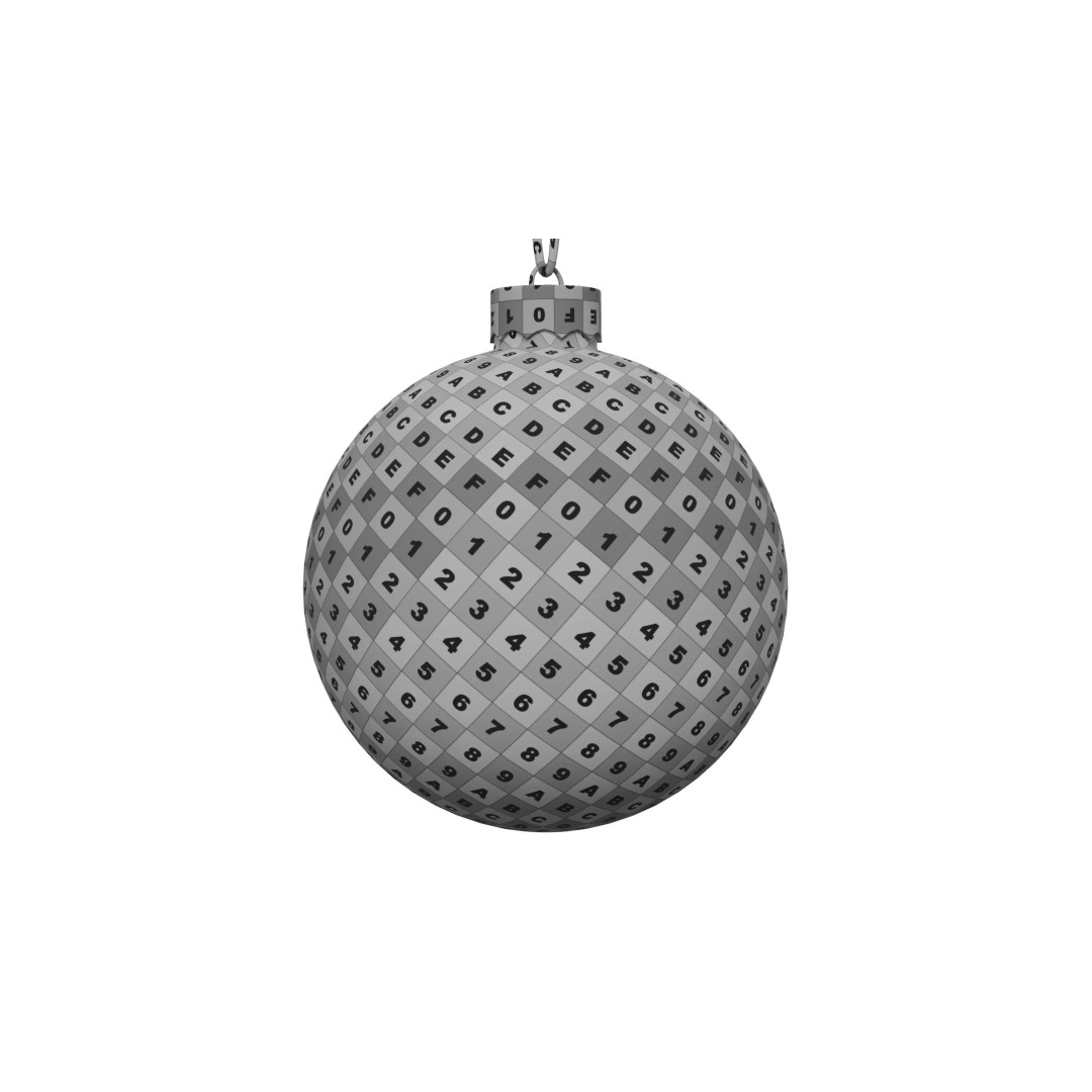 Christmas Ball 3D Model – Low Poly Ornament Collection, FBX, OBJ - View 29