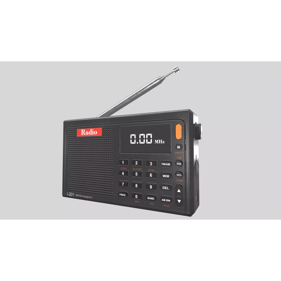 Low-Poly Radio 3D Model – Game-Ready Asset, PBR Textures, FBX, OBJ - View 11