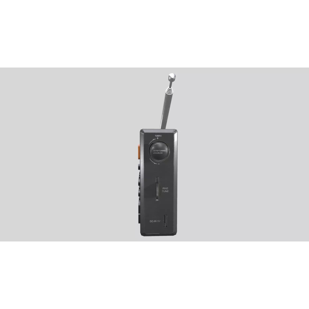 Low-Poly Radio 3D Model – Game-Ready Asset, PBR Textures, FBX, OBJ - View 17