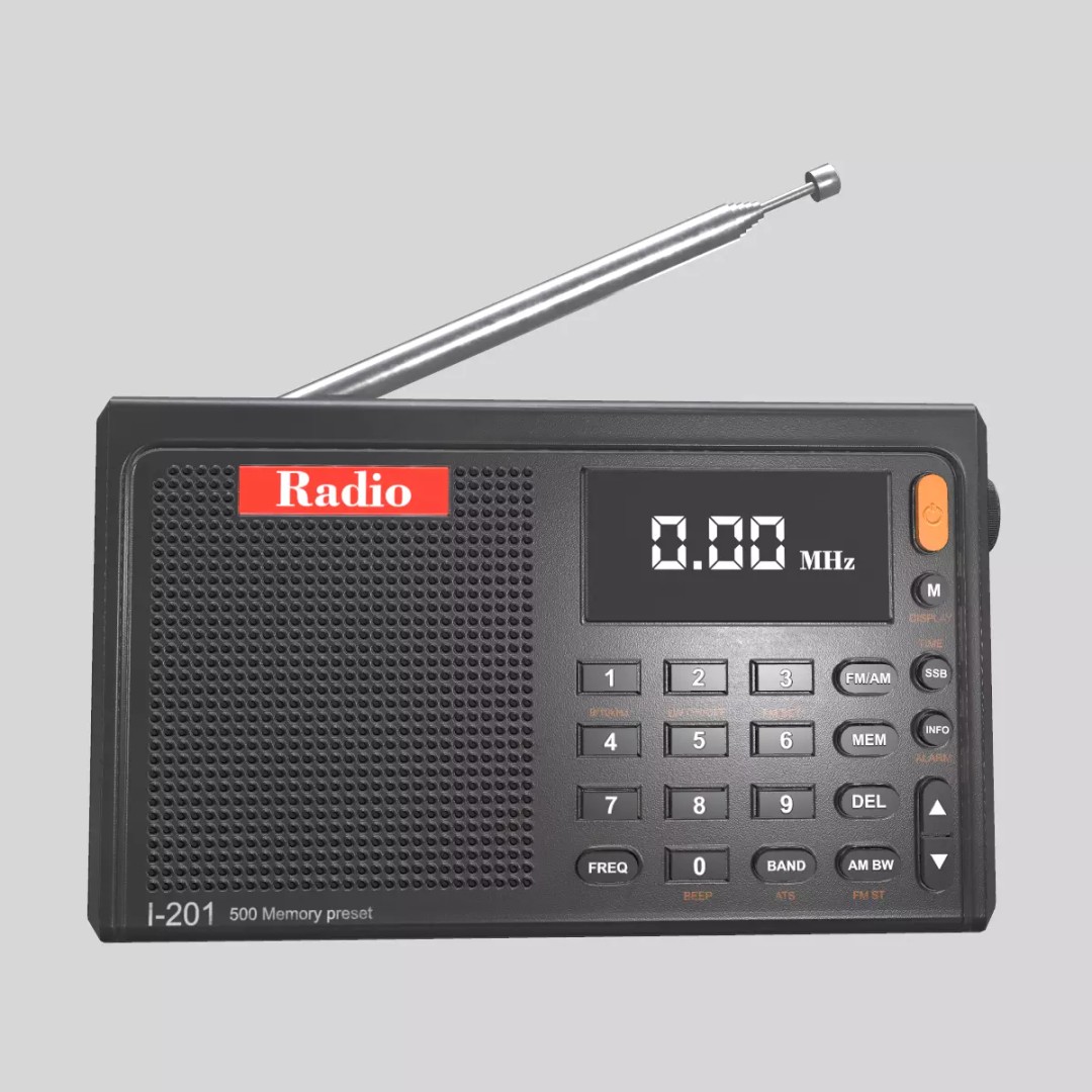 Low-Poly Radio 3D Model – Game-Ready Asset, PBR Textures, FBX, OBJ - View 8