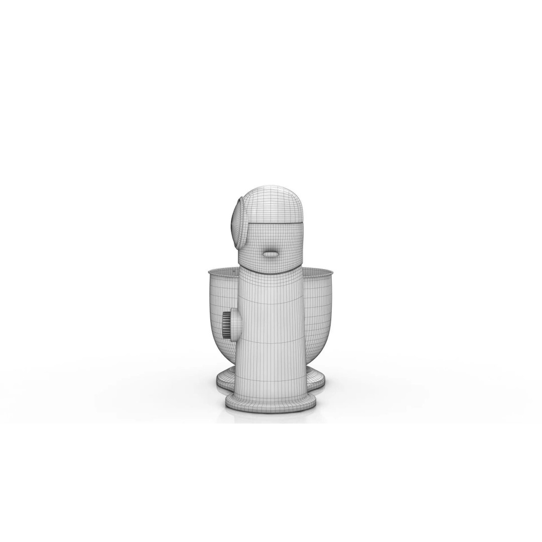 Stand Mixer 3D Model – PBR Kitchen Appliance, FBX, OBJ, Blender - View 11