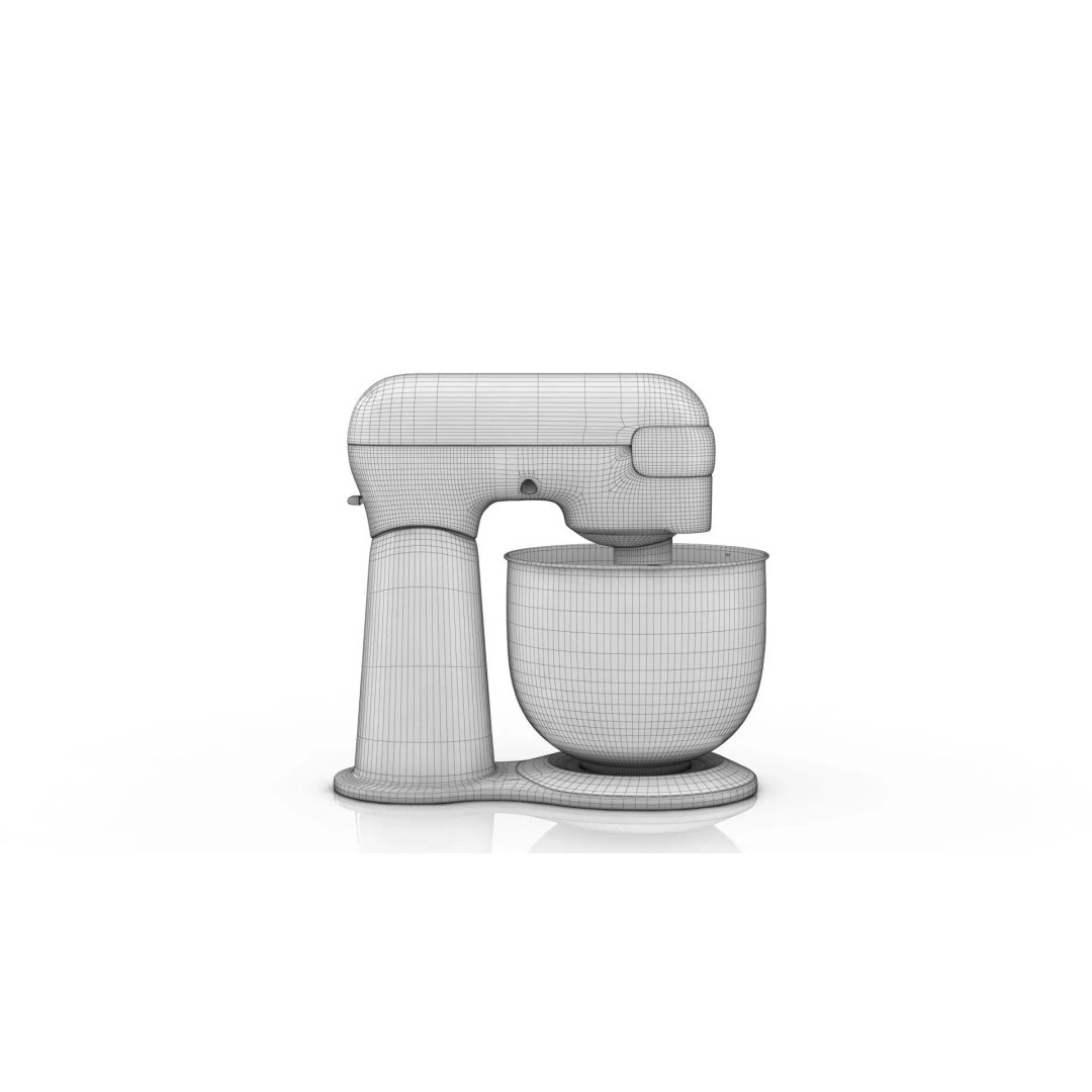 Stand Mixer 3D Model – PBR Kitchen Appliance, FBX, OBJ, Blender - View 17
