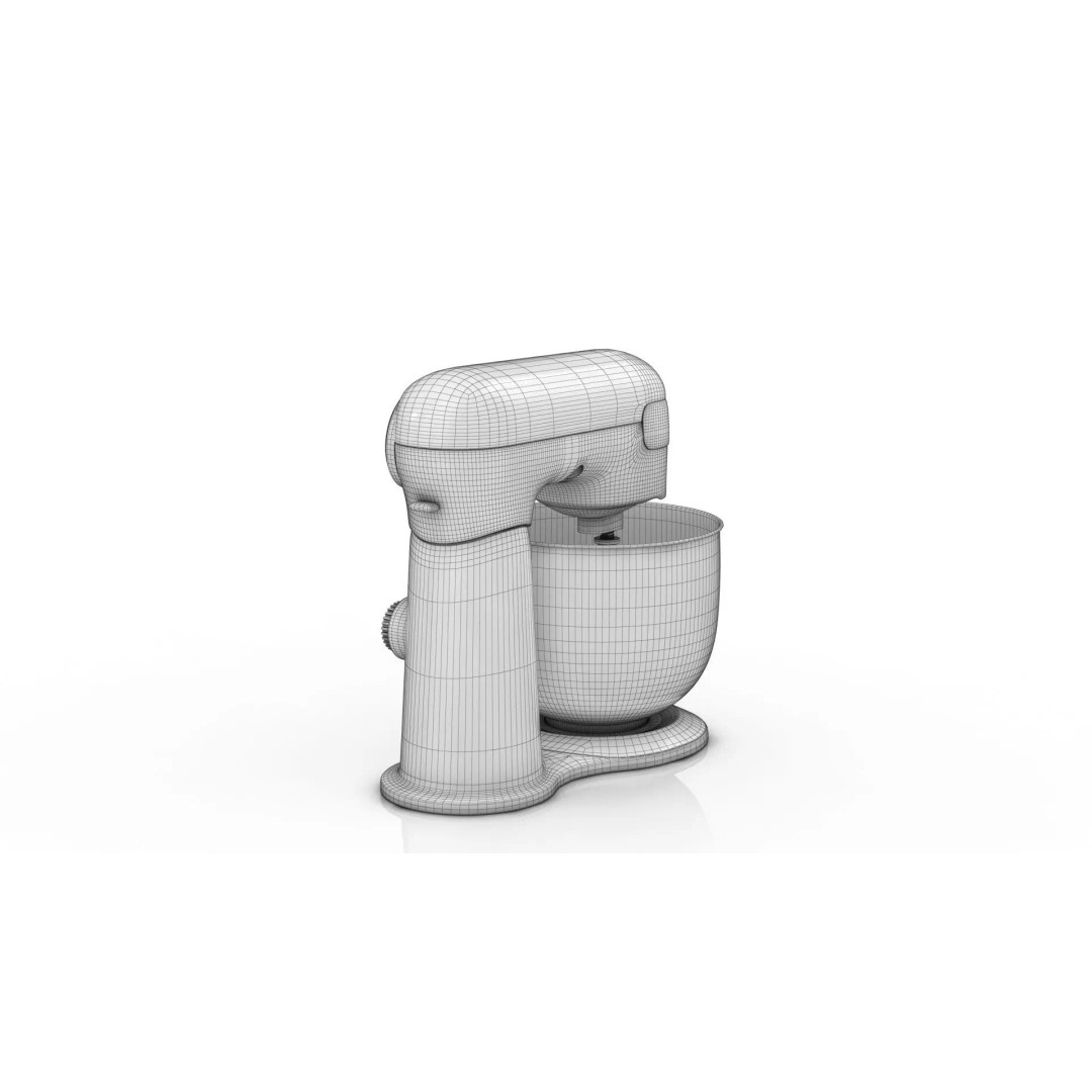 Stand Mixer 3D Model – PBR Kitchen Appliance, FBX, OBJ, Blender - View 18