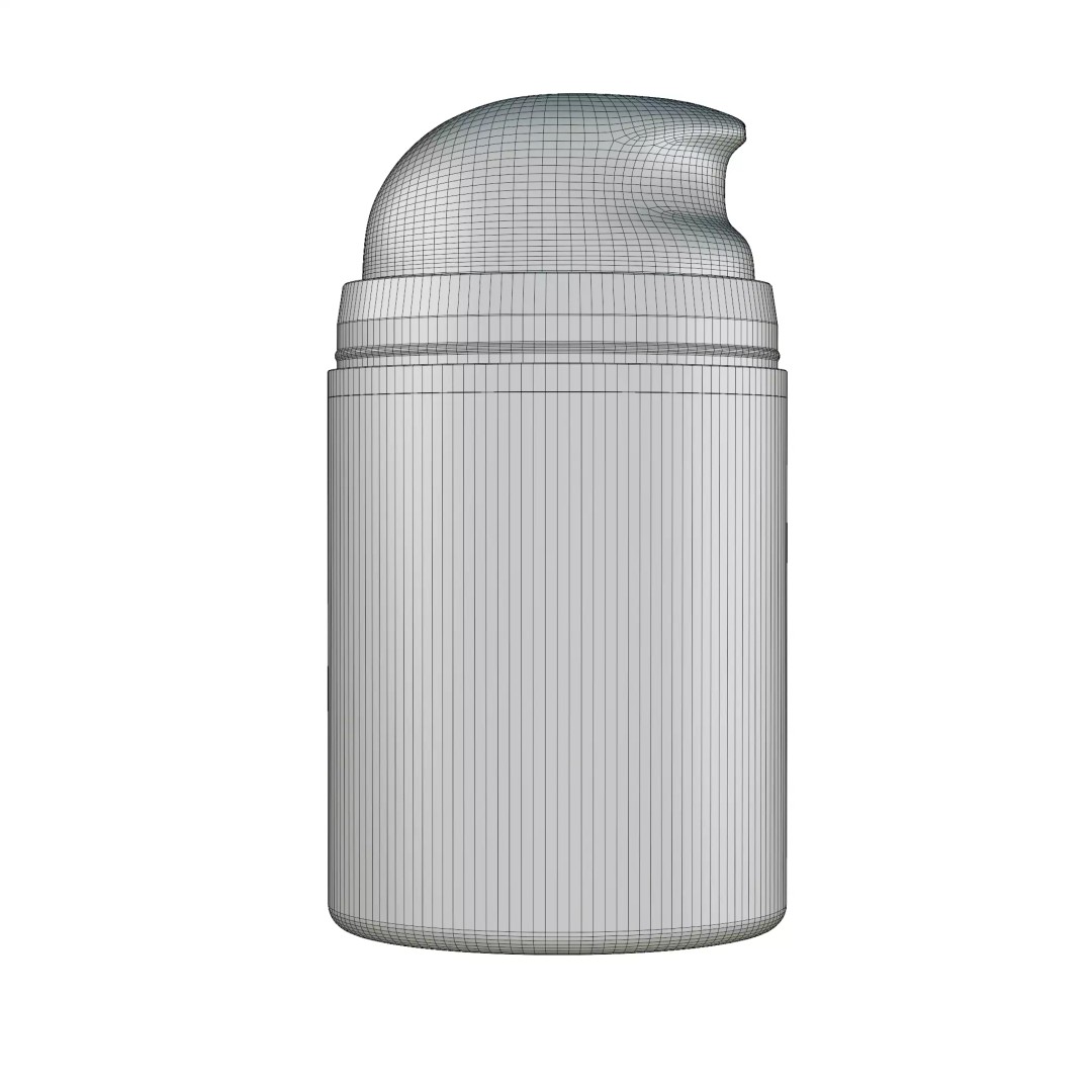 Airless Pump Dispenser Bottle 3D Model – PBR Textured, FBX Format - View 21