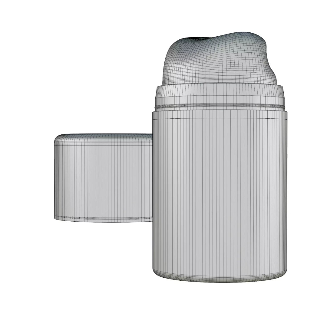 Airless Pump Dispenser Bottle 3D Model – PBR Textured, FBX Format - View 22
