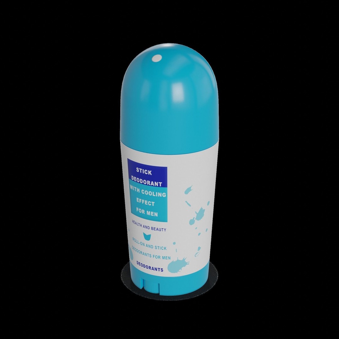 Stick Deodorant 3D Model – Low Poly PBR Game Asset, FBX