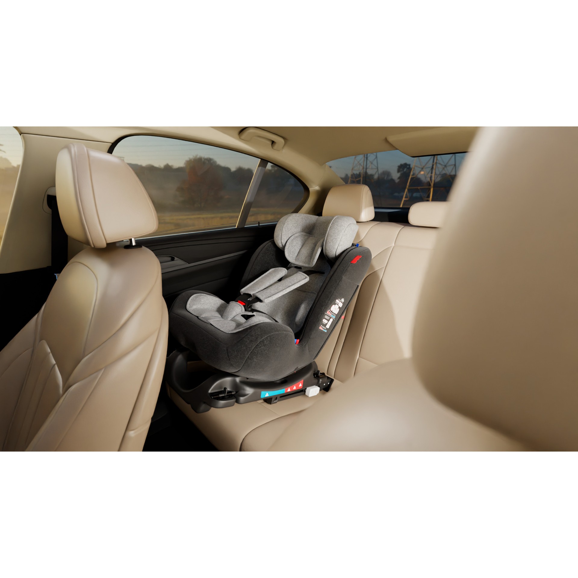 Child Car Seat - Game-Ready 3D Model - View 3
