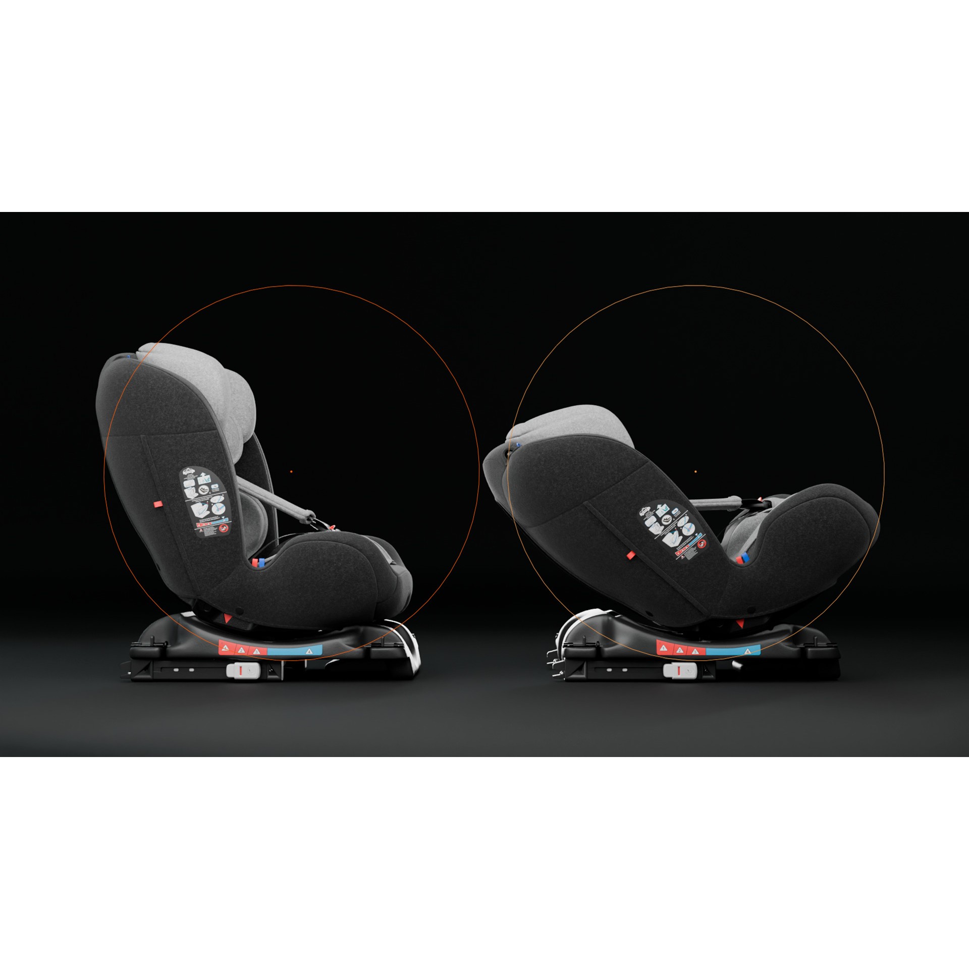 Child Car Seat - Game-Ready 3D Model - View 5