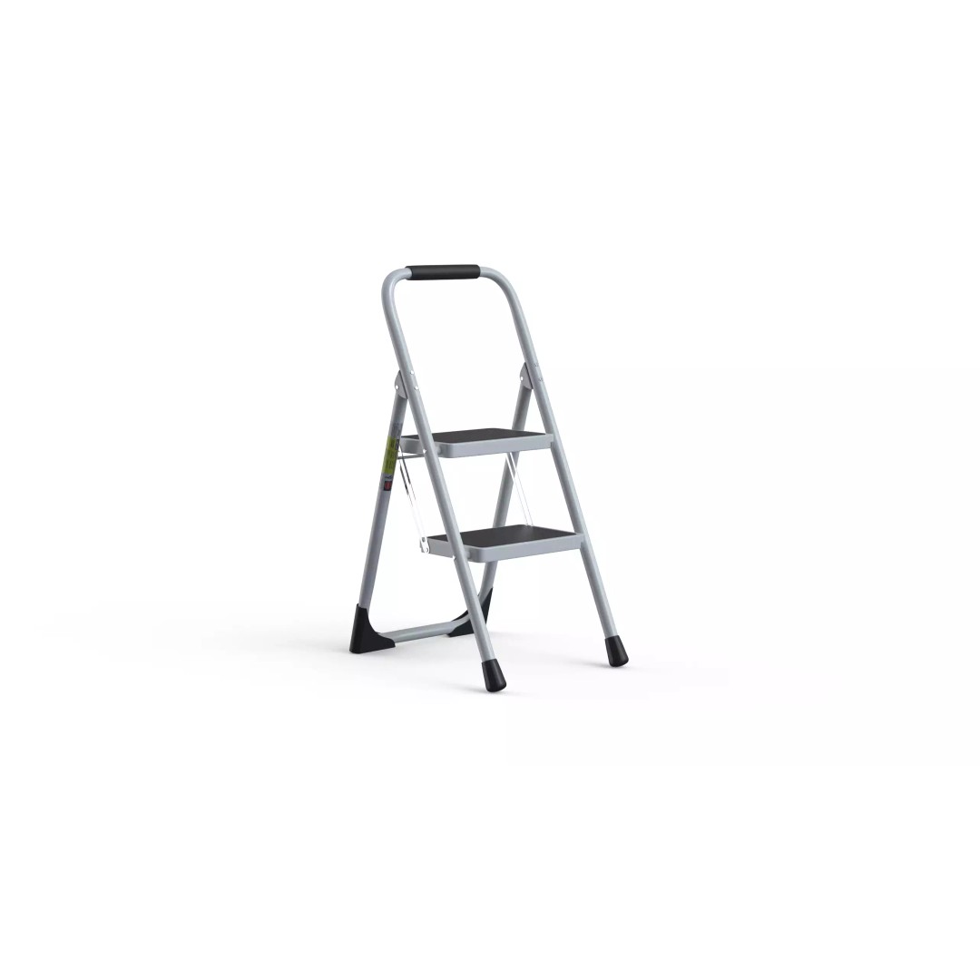 Foldable Ladder 3D Model – PBR Game-Ready Asset, FBX, OBJ - View 2
