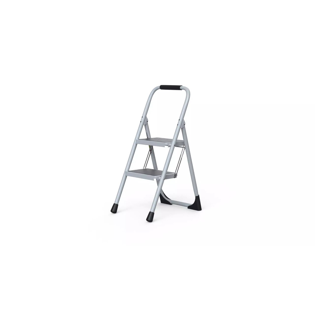 Foldable Ladder 3D Model – PBR Game-Ready Asset, FBX, OBJ - View 4