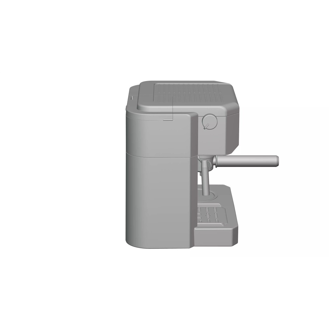 Coffee and Espresso Machine 3D Model – PBR Textured Kitchen Asset, FBX - View 18