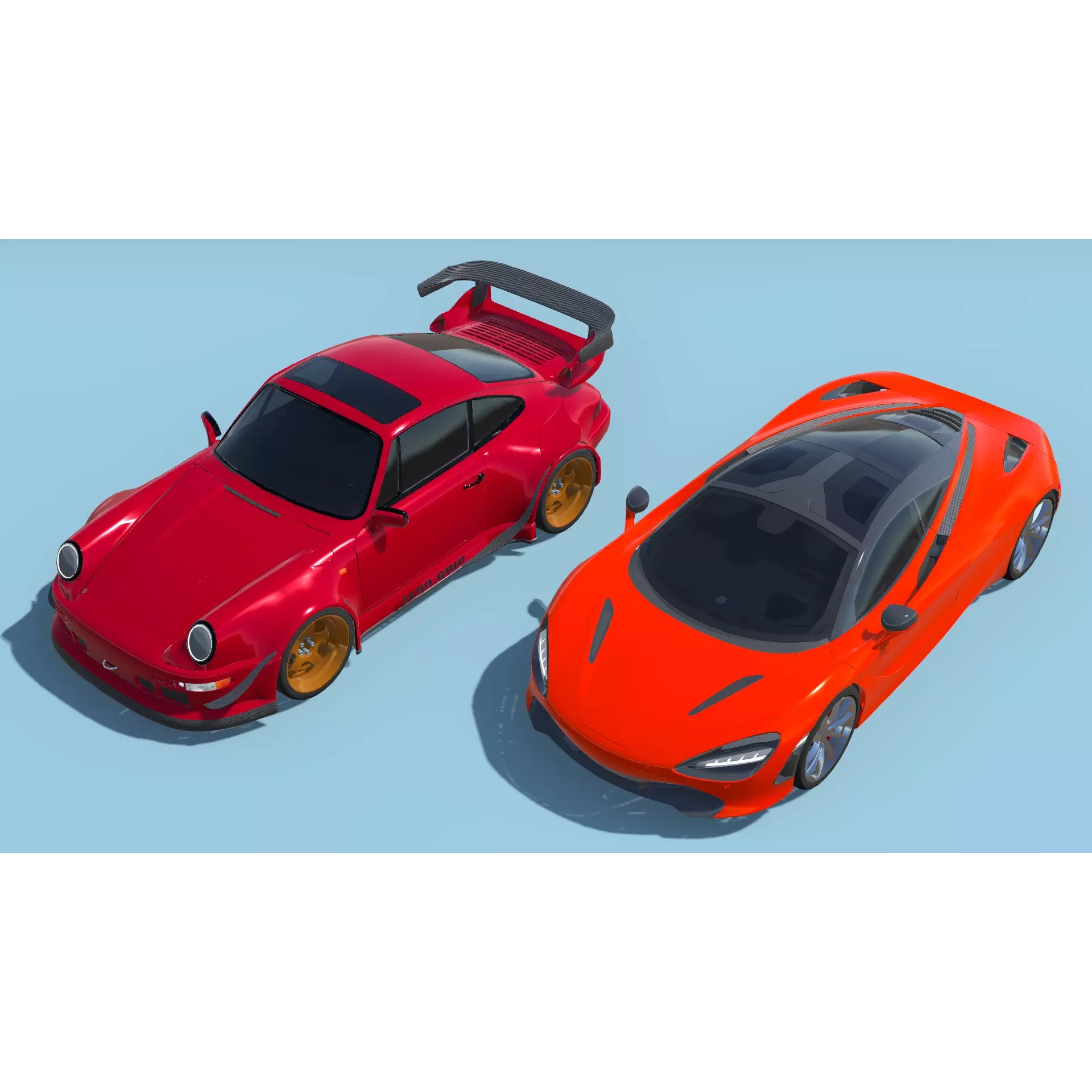 30 Cars Pack - Low-Poly Game-Ready 3D Model - View 10