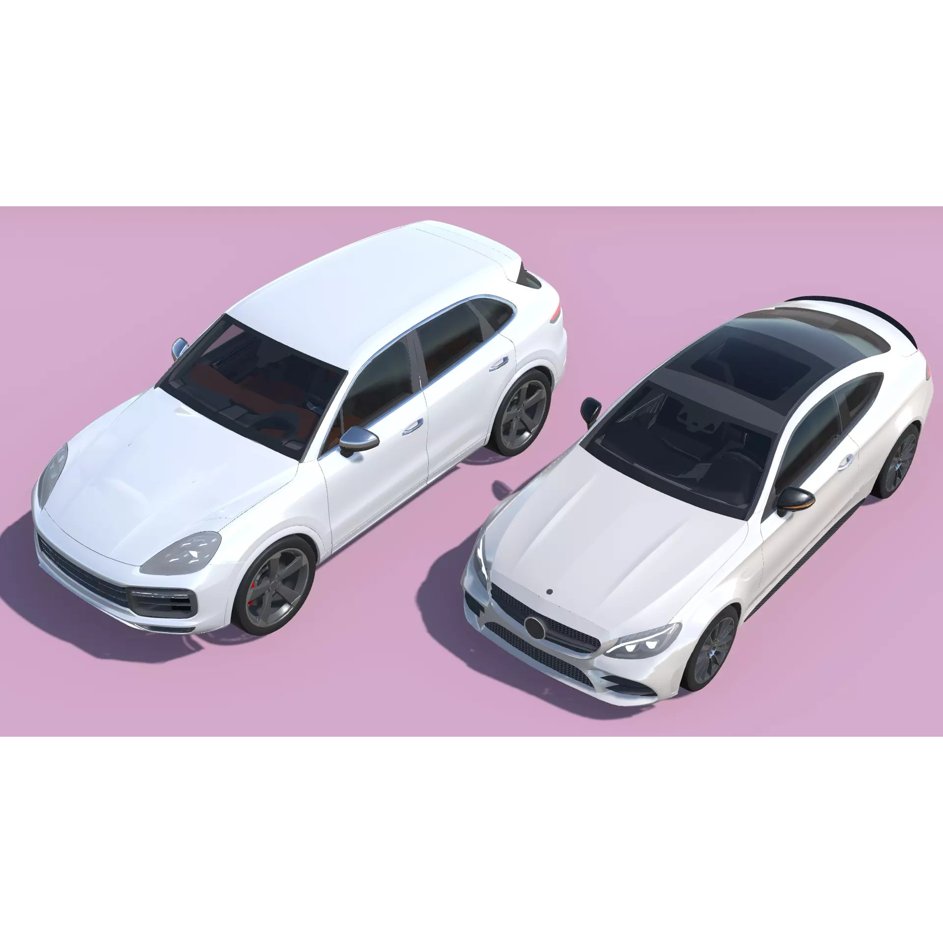 30 Cars Pack - Low-Poly Game-Ready 3D Model - View 13