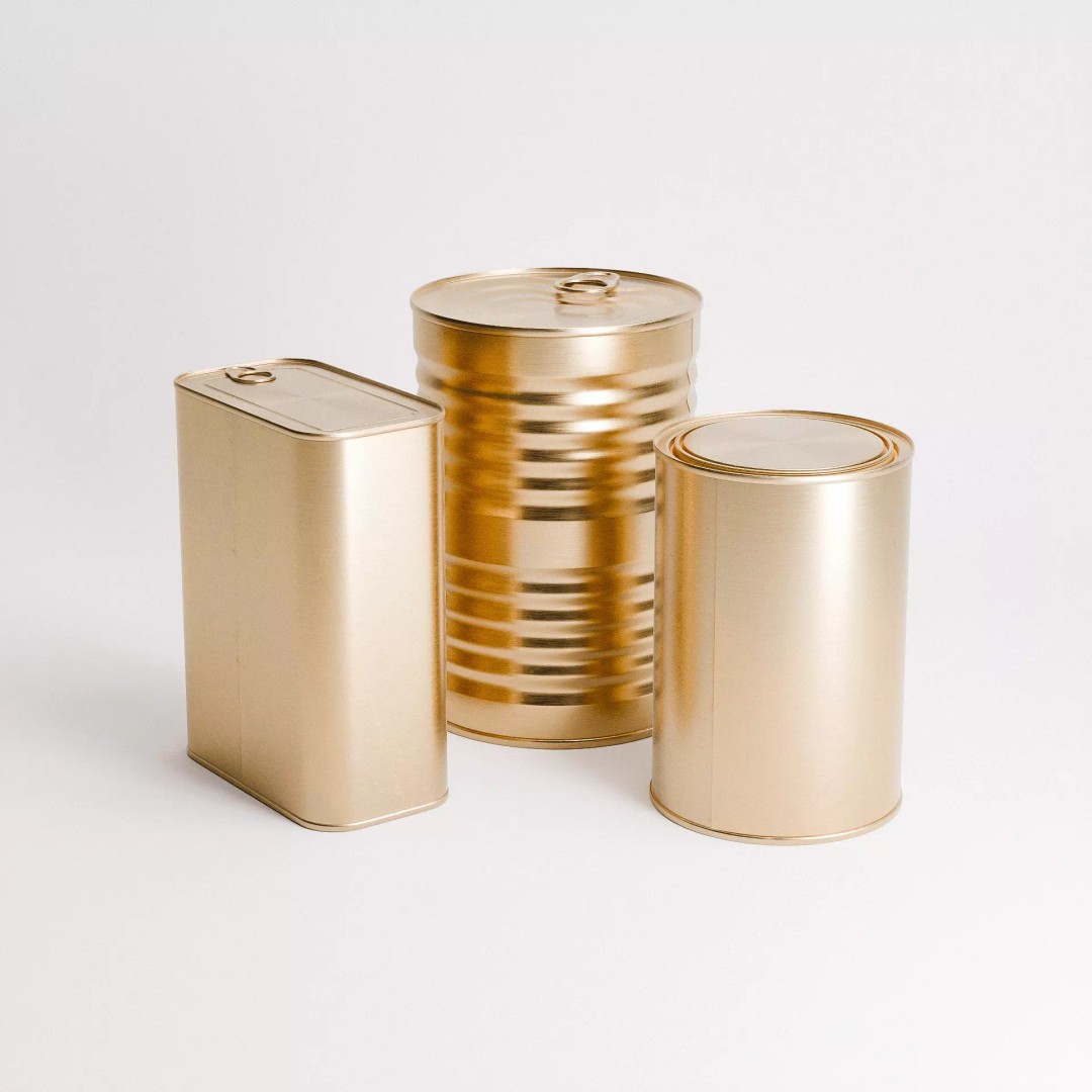 Tin Can Set 02 3D Model – Low Poly PBR Textures, FBX & OBJ Formats - View 2