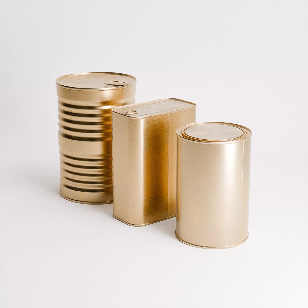 Tin Can Set 02 3D Model – Low Poly PBR Textures, FBX & OBJ Formats - View 4