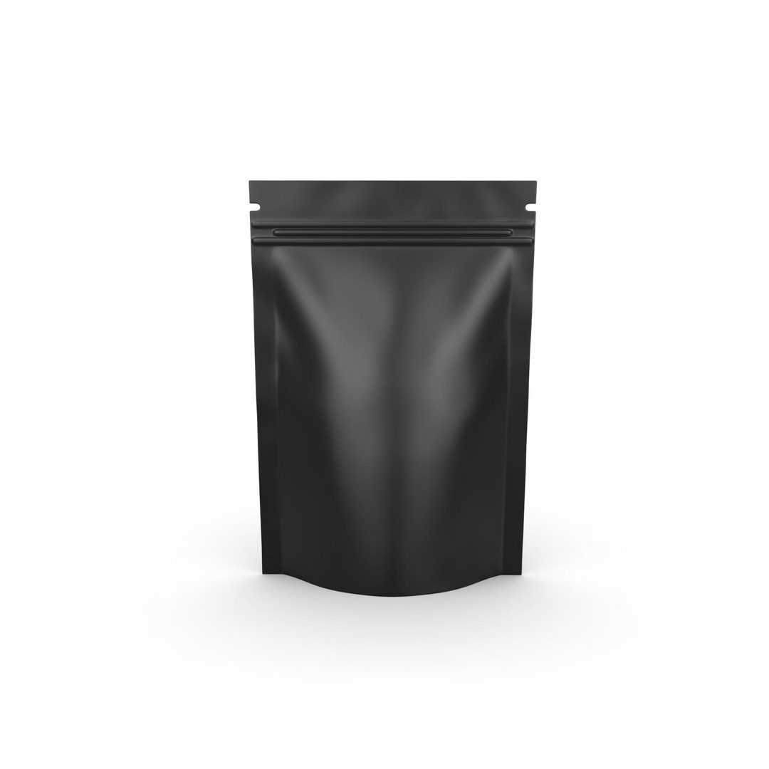 Plastic Pouch Mylar Food Packing Bag 3D Model – Realistic Mockup, FBX, OBJ - View 6