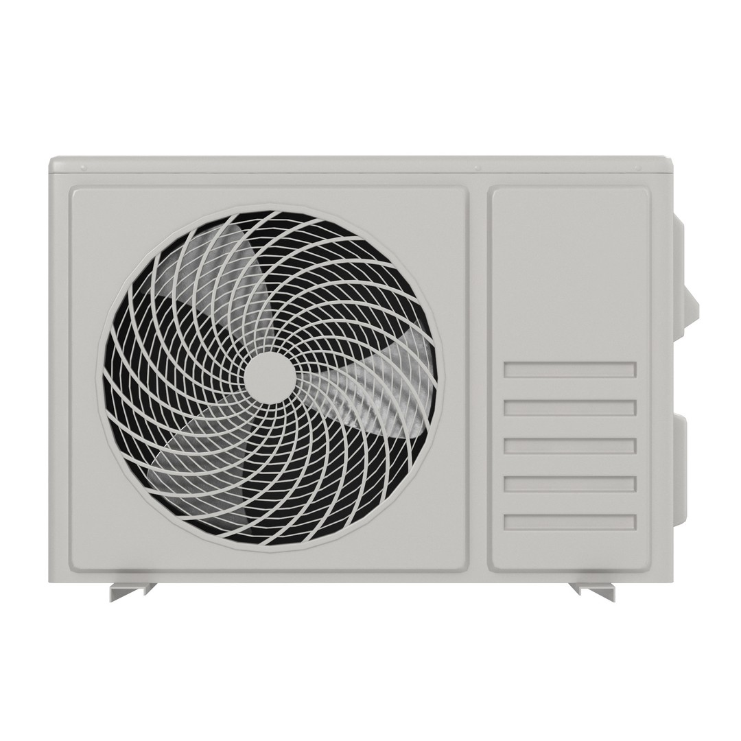 Low Poly Air Conditioner 3D Model – PBR Textures, FBX, OBJ - View 5