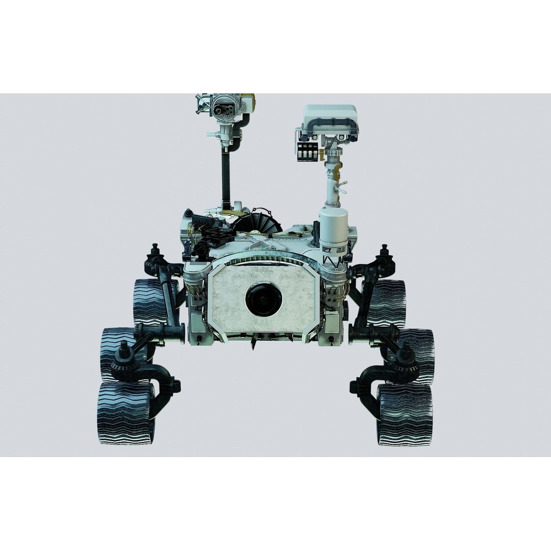 Perseverance Mars Rover 3D Model – High Poly PBR Asset, FBX, OBJ - View 7