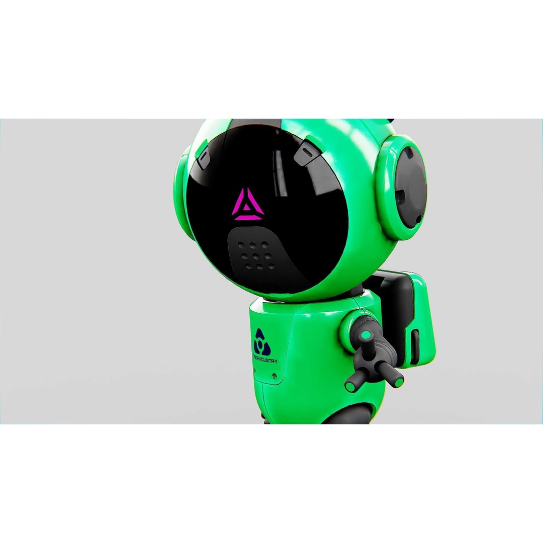Toon Bot Echo 3D Model – Rigged Character for Unreal Engine & Unity - View 19