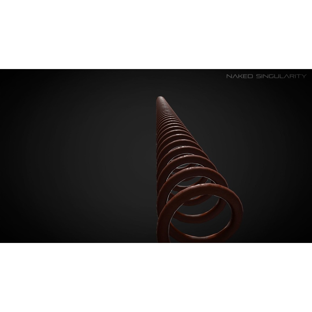 Air Pipe 3D Model – Low Poly PBR Laboratory Equipment, FBX - View 6