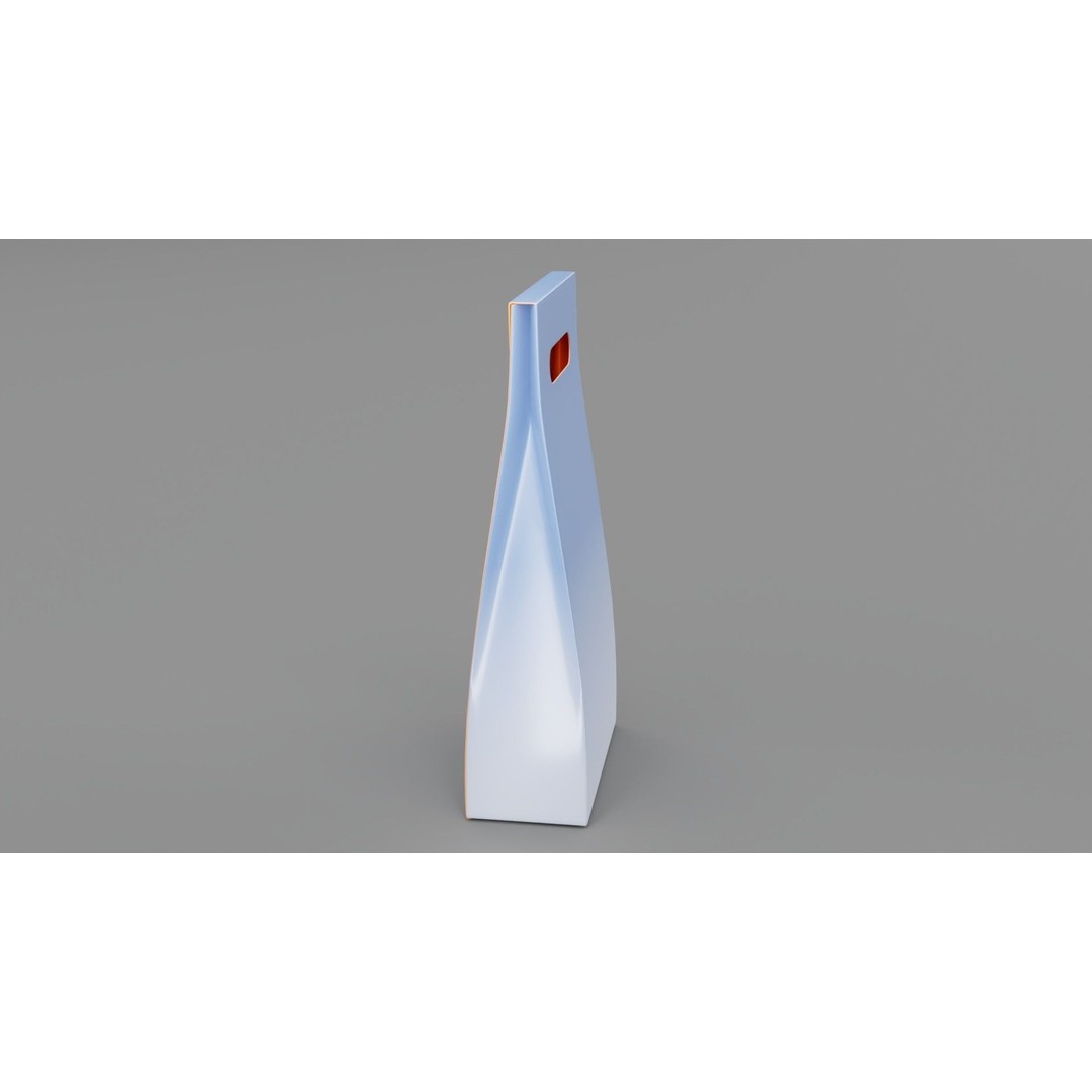 Empty Cosmetics Box 3D Model – Low Poly, Blender, FBX, Game Ready - View 15
