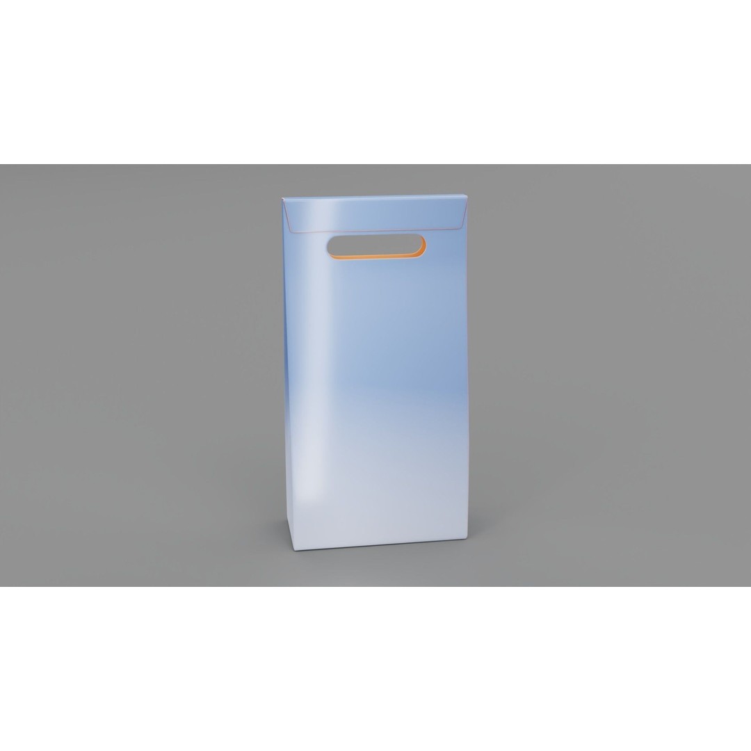 Empty Cosmetics Box 3D Model – Low Poly, Blender, FBX, Game Ready - View 18