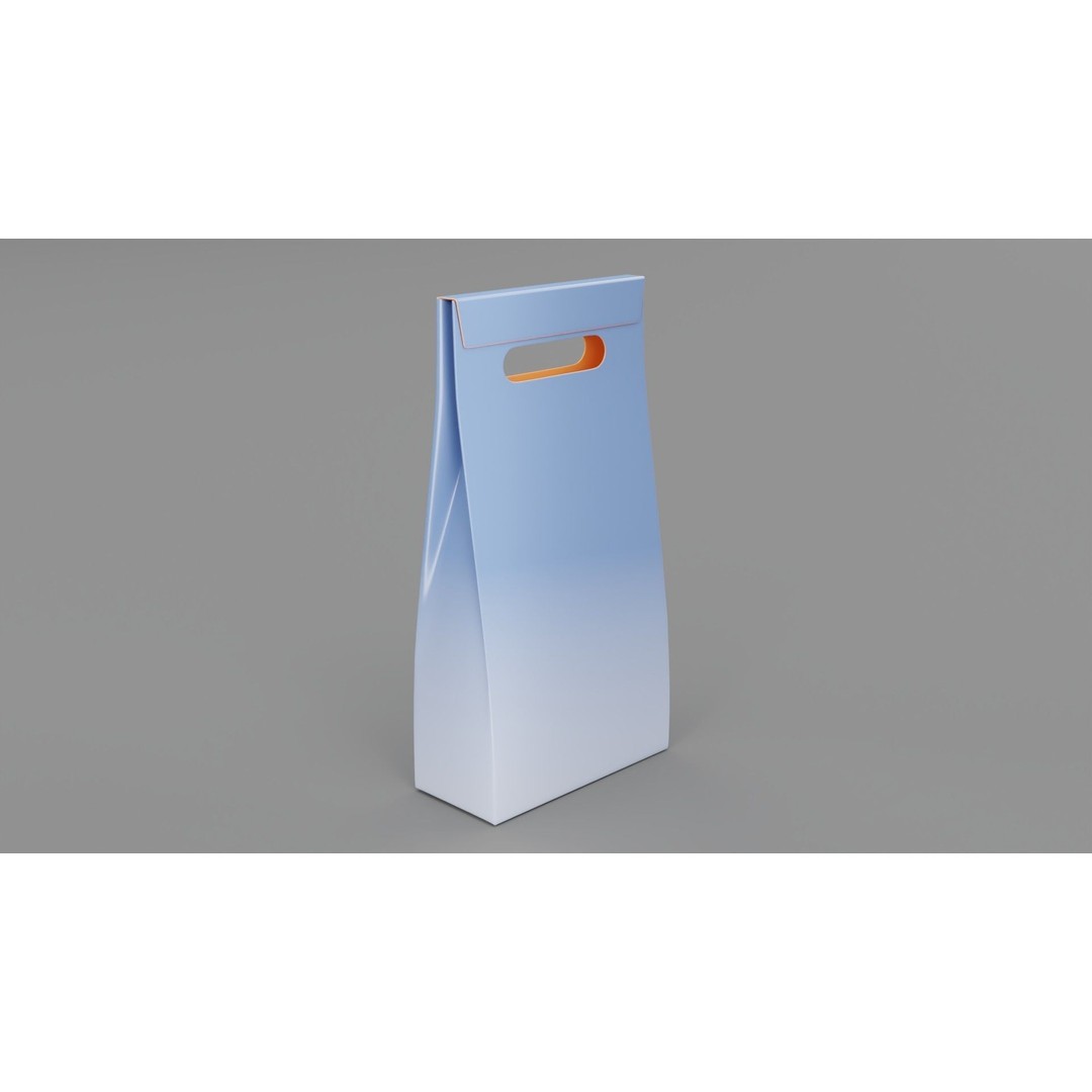 Empty Cosmetics Box 3D Model – Low Poly, Blender, FBX, Game Ready - View 19