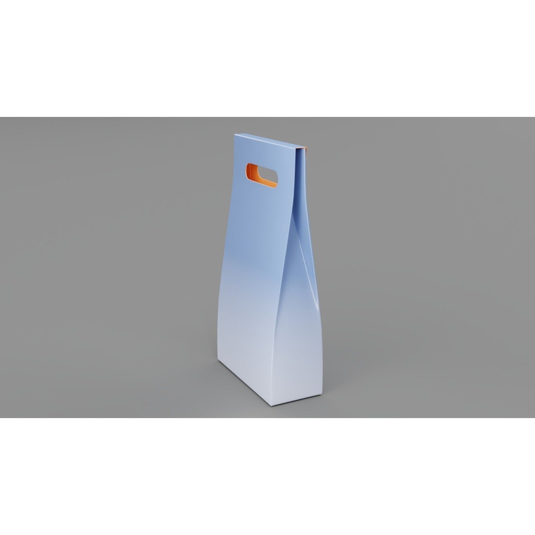 Empty Cosmetics Box 3D Model – Low Poly, Blender, FBX, Game Ready - View 21