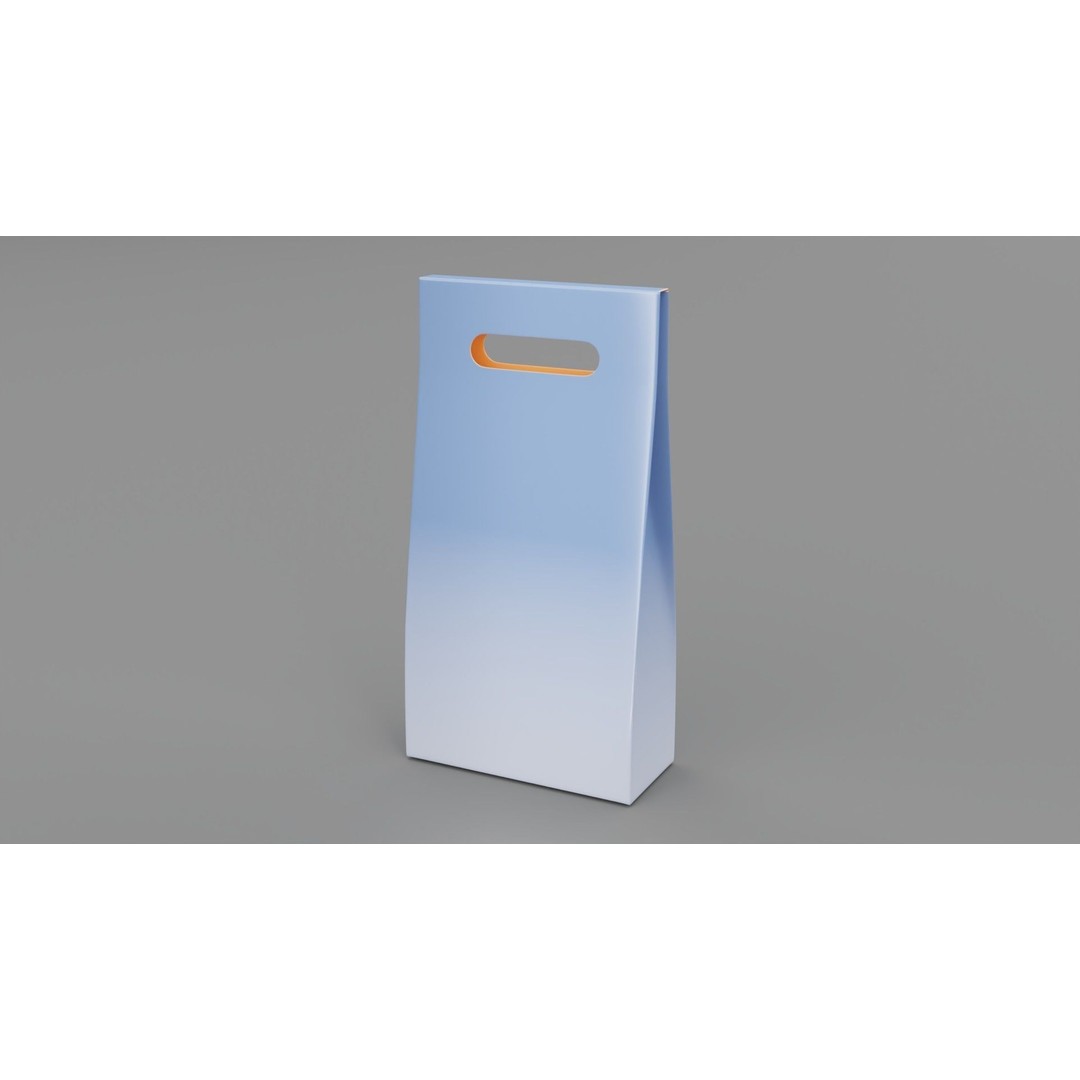 Empty Cosmetics Box 3D Model – Low Poly, Blender, FBX, Game Ready - View 22