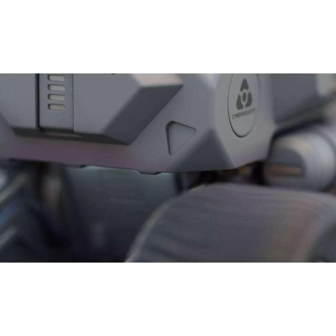 Lunar Rover H-11 3D Model – Rigged Sci-Fi Vehicle for Animation - View 25