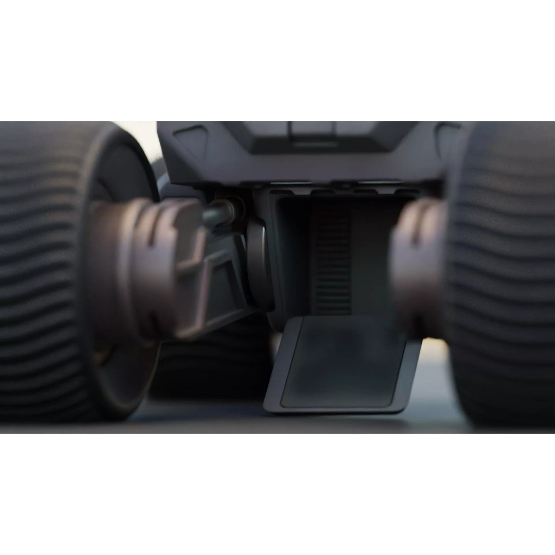 Lunar Rover H-11 3D Model – Rigged Sci-Fi Vehicle for Animation - View 27