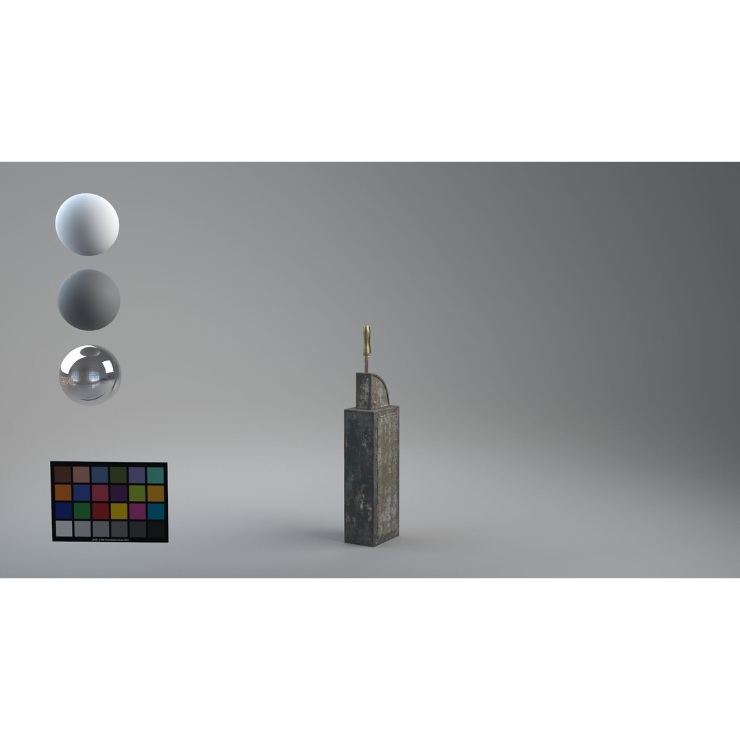 Lab Switch 3D Model – Realistic Low Poly Asset for Science Projects - View 5
