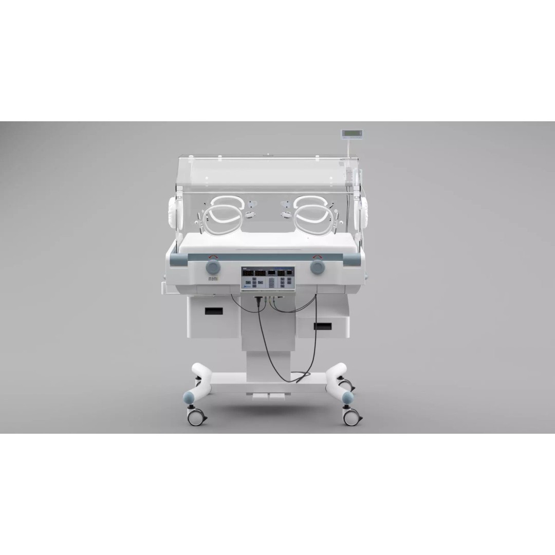 Newborn Incubator 3D Model – Fully Textured, Corona Renderer Compatible - View 2