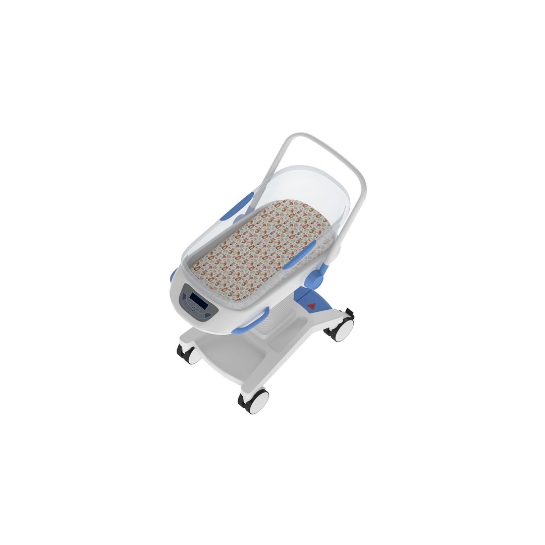 Medical Baby Crib 3D Model – High Quality PBR Asset, FBX & OBJ - View 10