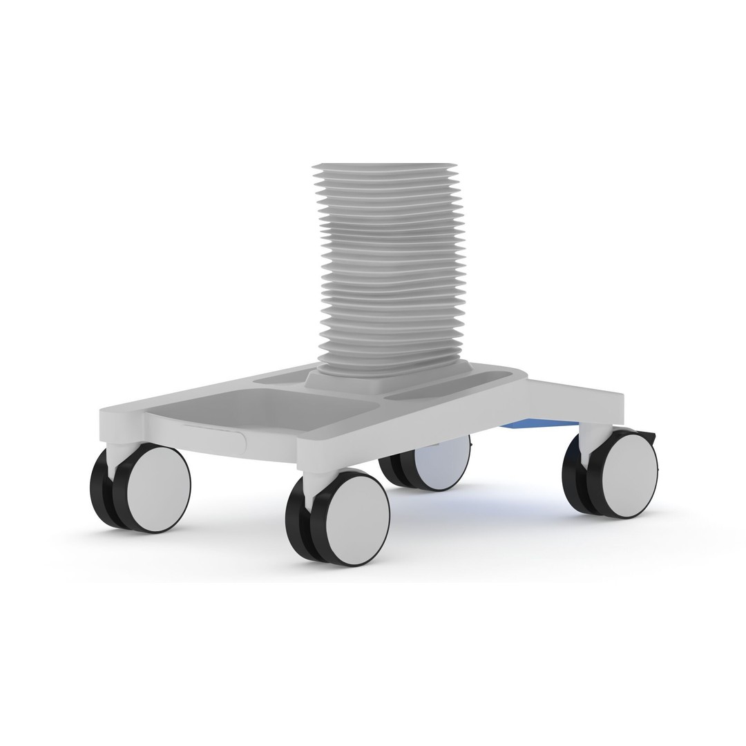 Medical Baby Crib 3D Model – High Quality PBR Asset, FBX & OBJ - View 12